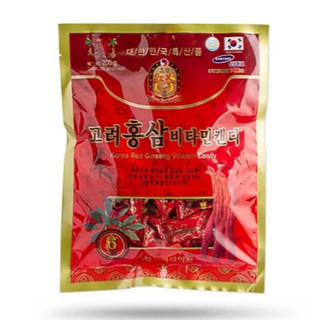 Kẹo Sâm Hàn Quốc 200gram ( Bao Bì 100% Tiếng Hàn)