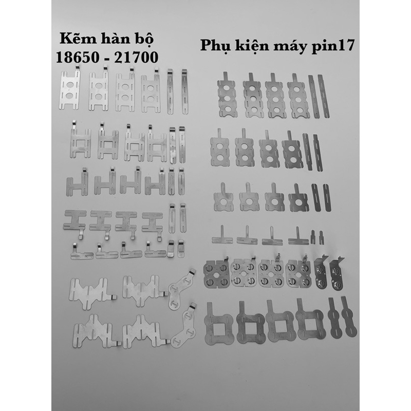 Combo giá sỉ 10 bộ Kẽm hàn mạ niken cao cấp - Bộ 6 miếng
