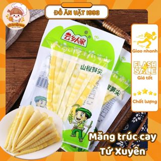 [SẴN] MĂNG TRÚC NGÂM CAY GIÒN TỨ XUYÊN, MĂNG YUYU gói 110gr