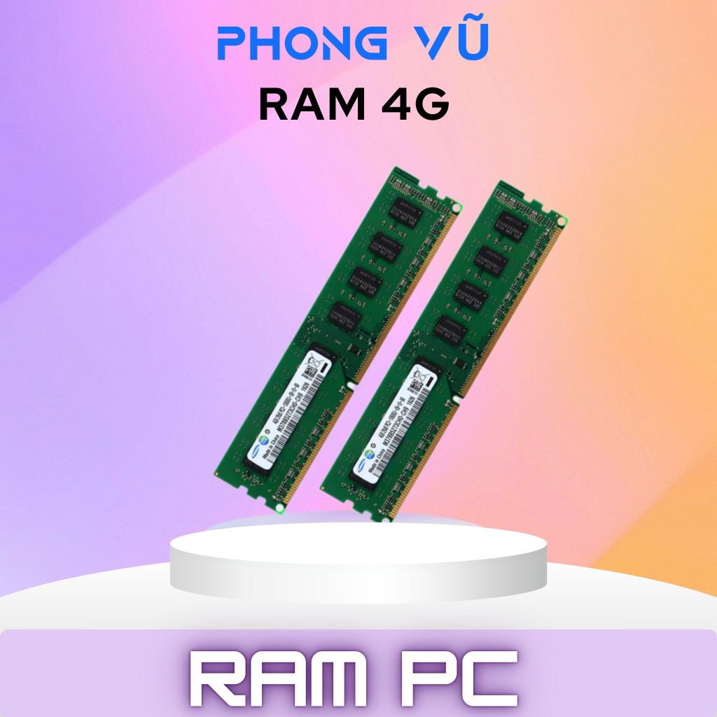 Ram PC Case 4GB DDR3 PC3 Buss Ram 1333, 1600. Ram Bảo Hành Đổi Mới Trong 12 Tháng