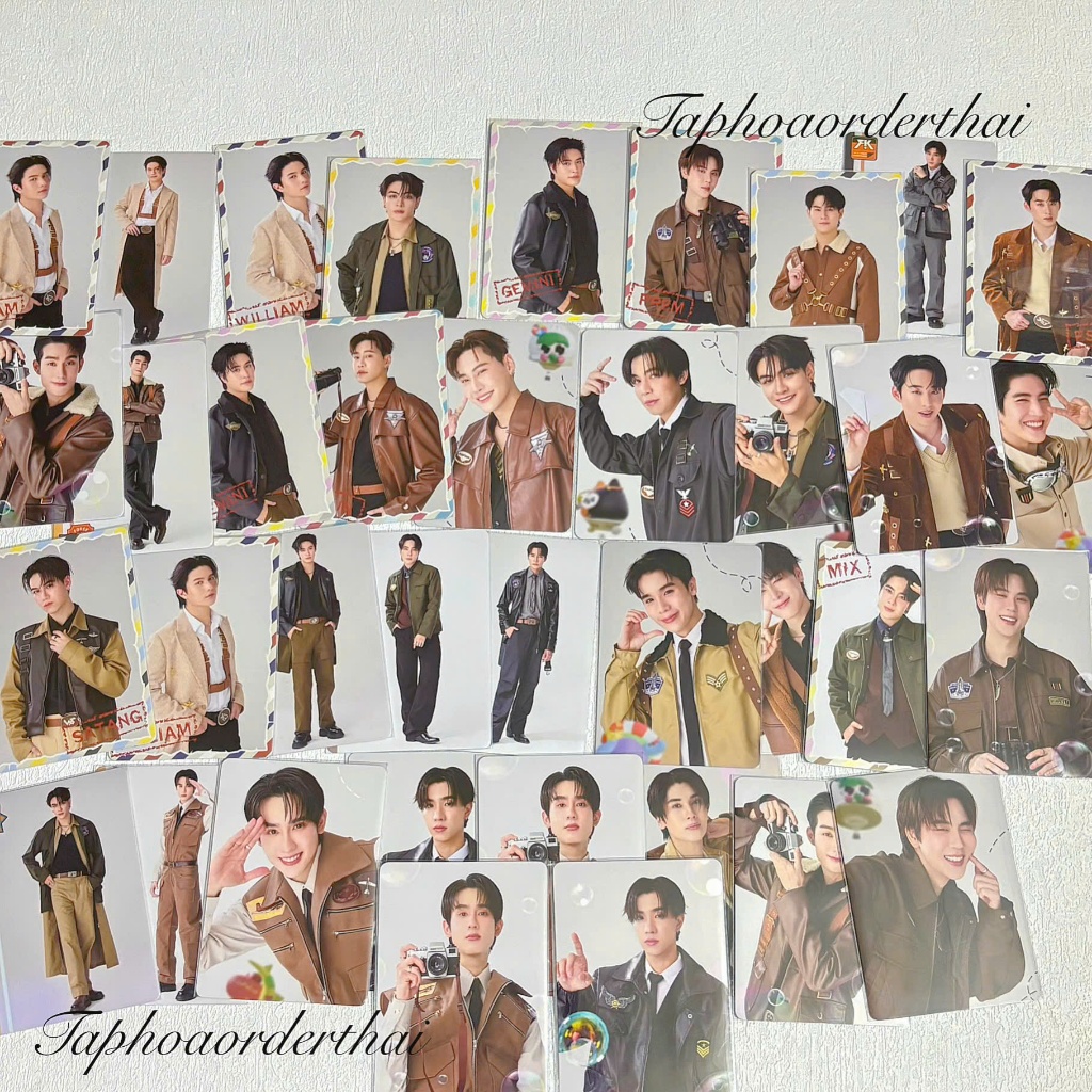 [SẴN] LOVE OUT LOUD FANFEST 2025 RANDOM CARD JOONGDUNK FORCEBOOK BOUNPREM EARTHMIX FIRSTKHAOTUNG -  