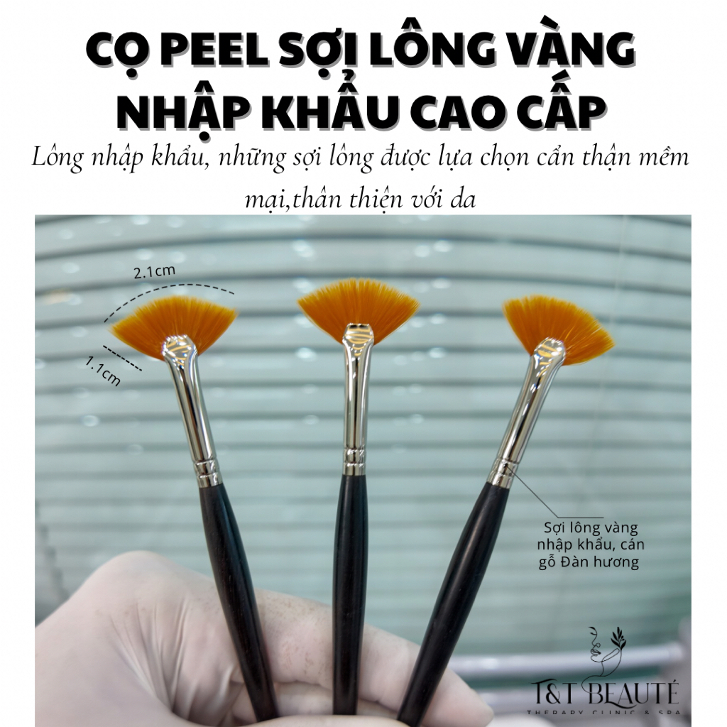 Cọ Quét Peel Da Mặt Hàng Cao Cấp Chuyên Dùng Để Peel Da Mặt