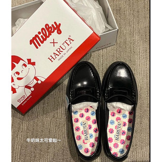 Giày” HARUTA MILKY LOAFER “- Nhật Bản 🇯🇵 (bản nữ) - Sẵn Hoả Tốc