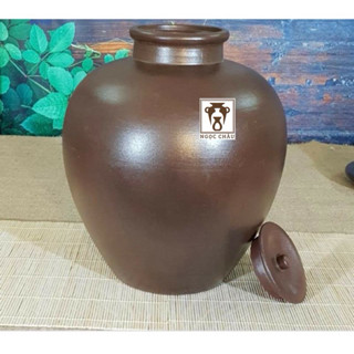  Chum sành tròn ngâm rượu đựng gạo hàng Bát Tràng size 10L 20L 30L 