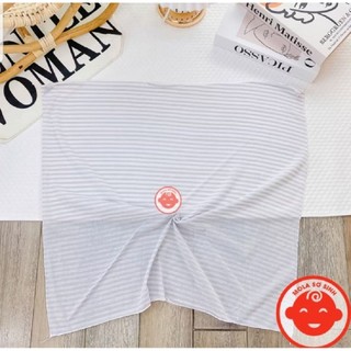 10 Chiếc Tã Vuông Kẻ - Tã Chéo Kẻ Cotton Cho Bé Sơ Sinh