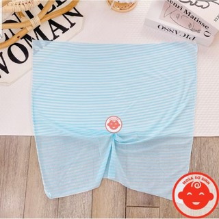10 Chiếc Tã Vuông Kẻ - Tã Chéo Kẻ Cotton Cho Bé Sơ Sinh