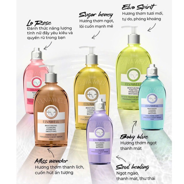 SỮA TẮM ELVAWELL