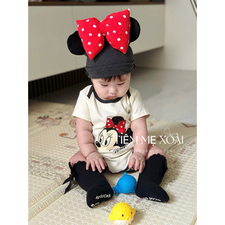 BODYSUIT MICKEY - MINNIE KÈM NÓN
