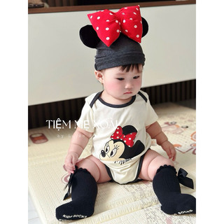 BODYSUIT MICKEY - MINNIE KÈM NÓN