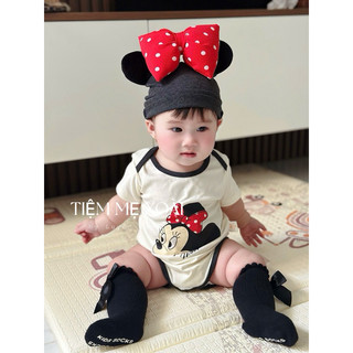 BODYSUIT MICKEY - MINNIE KÈM NÓN