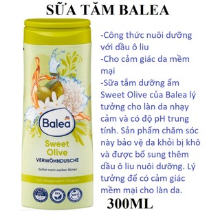 DẦU GỘI,SỮA TẮM DÀNH CHO TRẺ EM,NGƯỜI LỚN ,CHO NAM ,NỮ CỦA ĐỨC BALEA  300~750ML