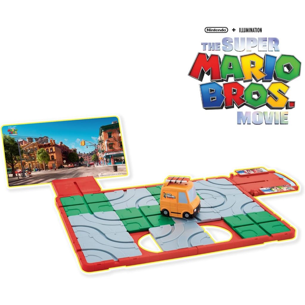 Trò chơi hành động và kỹ năng trên bàn EPOCH Games Super Mario Route 'n Go - Tabletop Skill and Acti