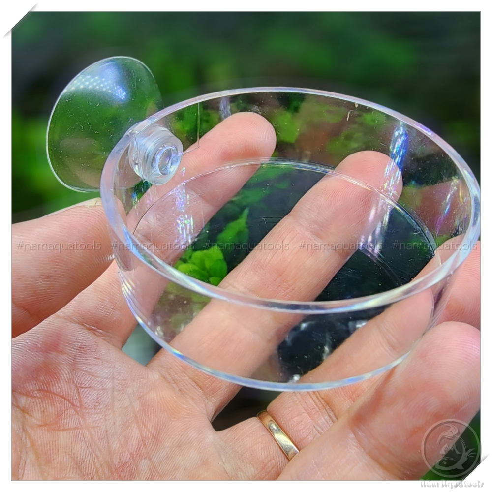 Chén Tép Acrylic - Chén Đựng Thức Ăn Cá Tép Cảnh