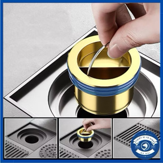 Nắp Chặn Lỗ Cống BẰNG ĐỒNG Thoát Nước Một Chiều  Chống Mùi Hôi Chống Côn Trùng Cho Nhà Bếp🦅