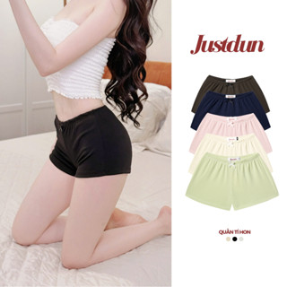 Quần đùi tí hon mặc đi ngủ , quần short sexy mặc nhà vải tăm thái mát mẻ H52 JUSTDUN