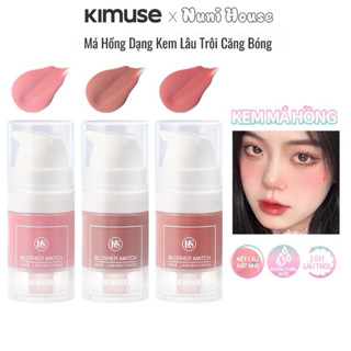  Má hồng dạng kem KIMUSE lâu trôi căng bóng chống thấm nước và mồ hôi 6ml 