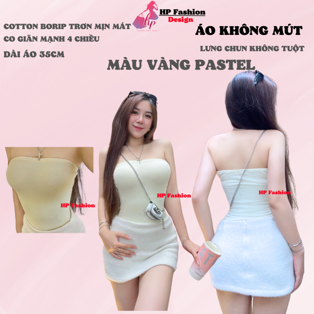 [SỌC Ở CUỐI ] Áo ống quây phom dài ôm body không mút HP41 | BigBuy360 - bigbuy360.vn
