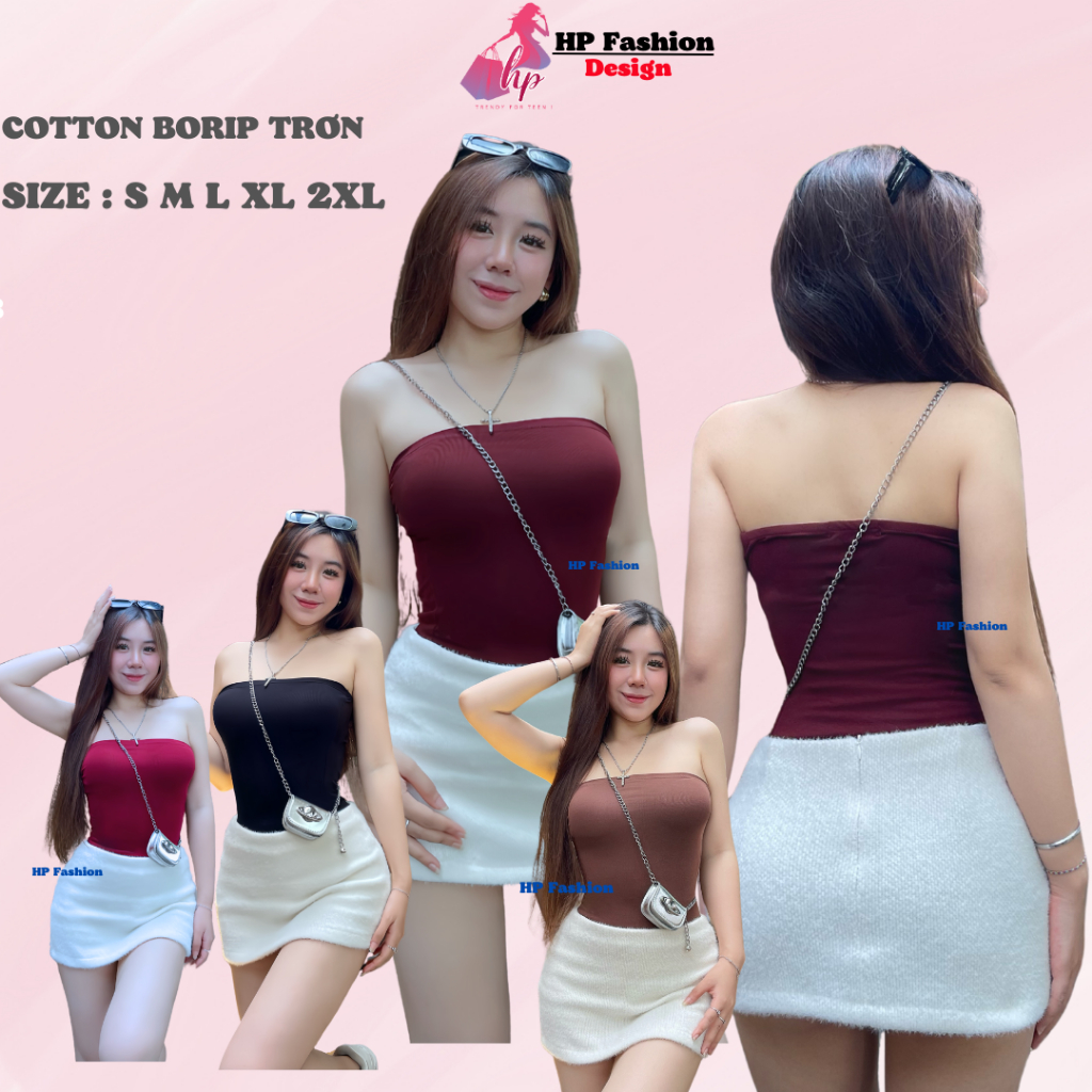 [SỌC Ở CUỐI ] Áo ống quây phom dài ôm body không mút HP41 | BigBuy360 - bigbuy360.vn