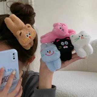 Kẹp Tóc lông  mèo Lớn Phong Cách Dễ Thương Hình Mèo NOVSET [A602 ][T1-KHO1]