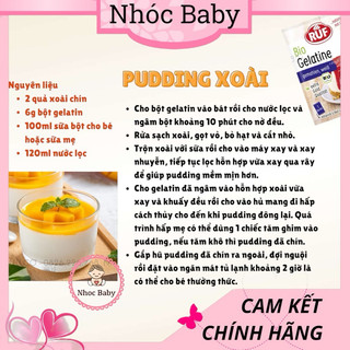 Bột Gelatine RUF dạng bột và lá (Đức)