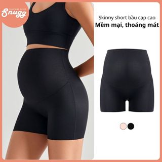  Quần bầu mặc trong váy skinny short bầu Dandelion cạp cao mềm mại thoáng mát Snugg - SNU2274 