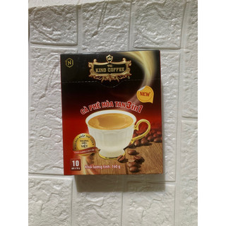 Cà Phê Hòa Tan 3in1 King Coffee Hộp 20 Gói (320g) – Thơm Ngon Đậm Đà