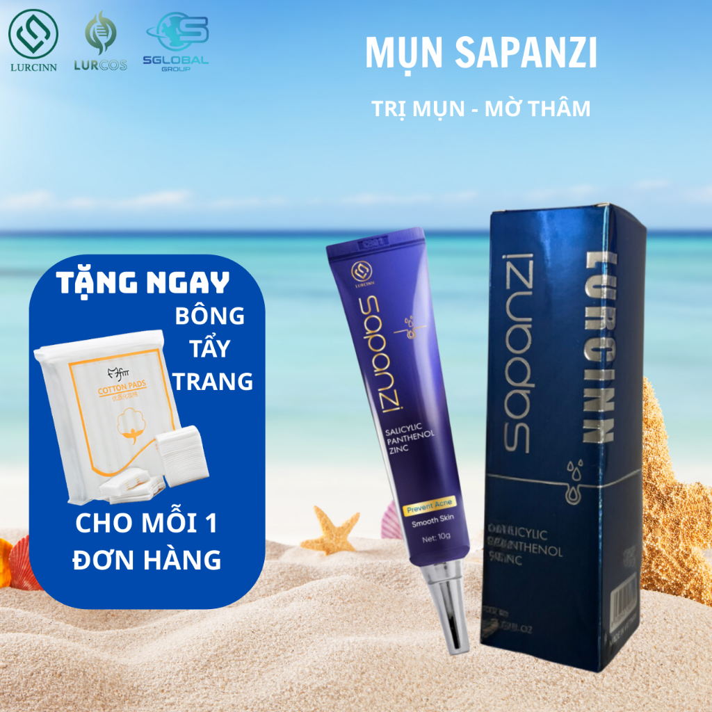 Serum Chăm Sóc Da Mụn Lurcinn Sapanzi Prevent Acne 10ml – Giảm Mụn Hiệu Quả