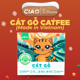 [9L] Cát Vệ Sinh Gỗ Cho Mèo CATFEE – Gọn Gàng, Sạch Thơm, Mèo Yêu Từ Lần Đầu Tiên
