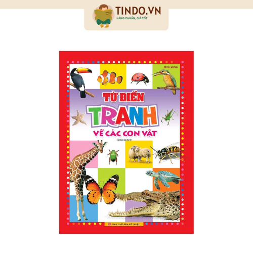 Sách - Từ Điển Tranh Về Con Vật (Bìa Cứng)