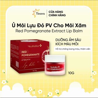 (Dành cho Môi Xăm) SON DƯỠNG MÔI SAU PHUN XĂM BẢO VỆ VÀ PHỤC HỒI MÔI NON SAU XĂM RED POMEGRANATE EXTRACT LIP BALM PV 10G