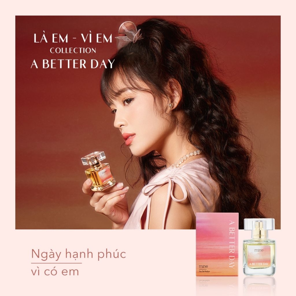 Là Em - Vì Em Collection A Better Day 30ml Hương Hoa Hồng Trầm Lắng Nồng Độ Tinh Dầu 20% Lưu Hương 8