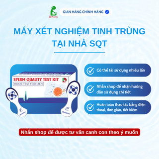 Máy Xét Nghiệm Tinh Trùng Tại Nhà SPERM QUALITY TEST KIT, Có Thể Tái Sử Dụng Nhiều Lần, Dễ Thao Tác