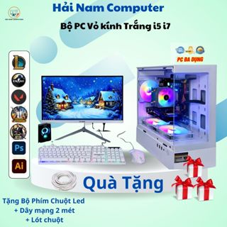 Bộ máy tính i5 i7 Siêu nhanh chơi game Liên Minh, Fifa, Đột Kích, Free Fire ,GTA,Audition máy MỚI 100% -Hải Nam Computer