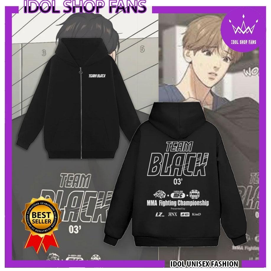 Áo Hoodie áo khoác Team Black Jinx - Sabbath Crew - 5THEWAY Phản Quang