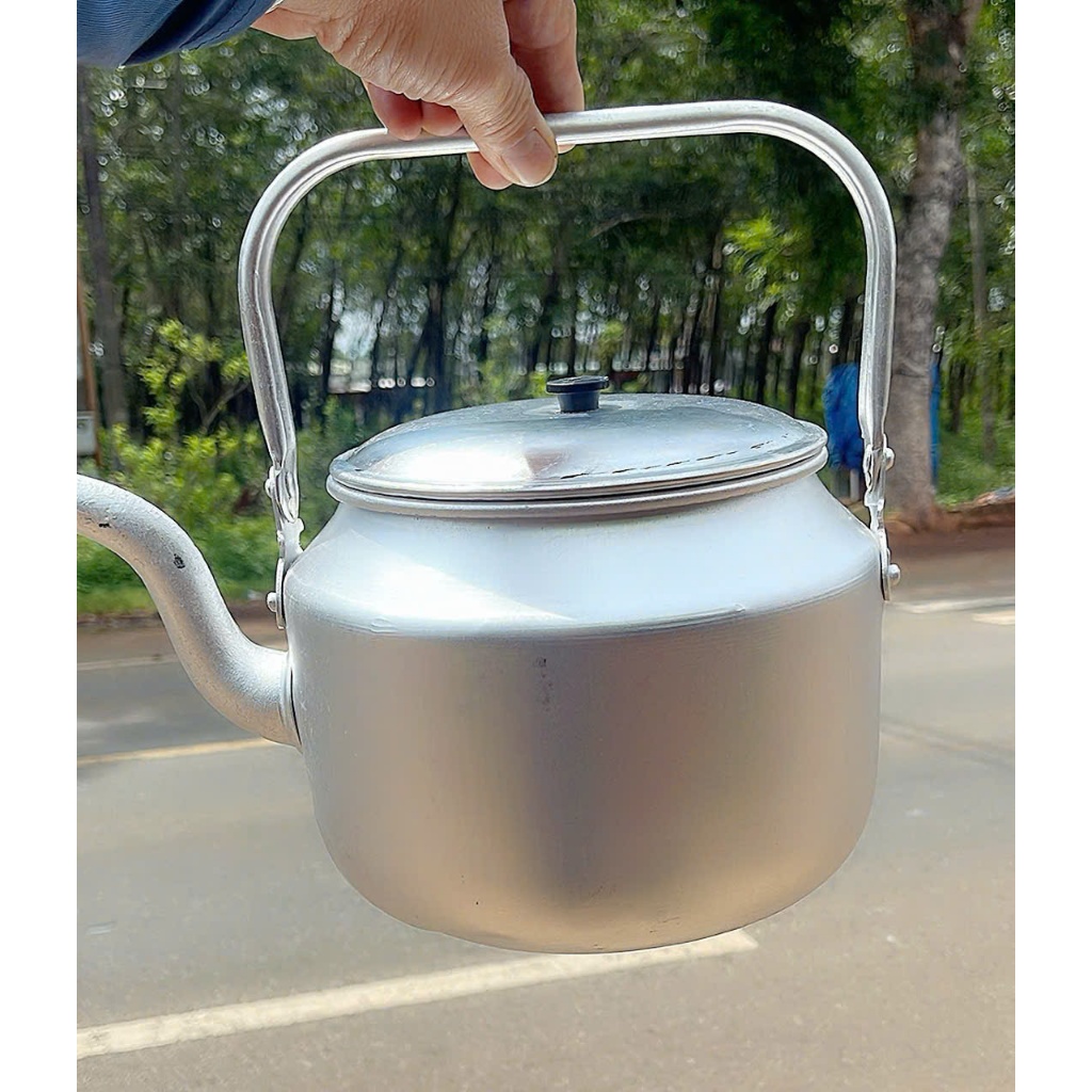 Ấm Nhôm Hải Phòng 1,5 lít, 3 lít, 5 lít. Ấm Nhôm Sắc Thuốc, Ấm Đun Nước Nhôm Đẹp Hải Phòng