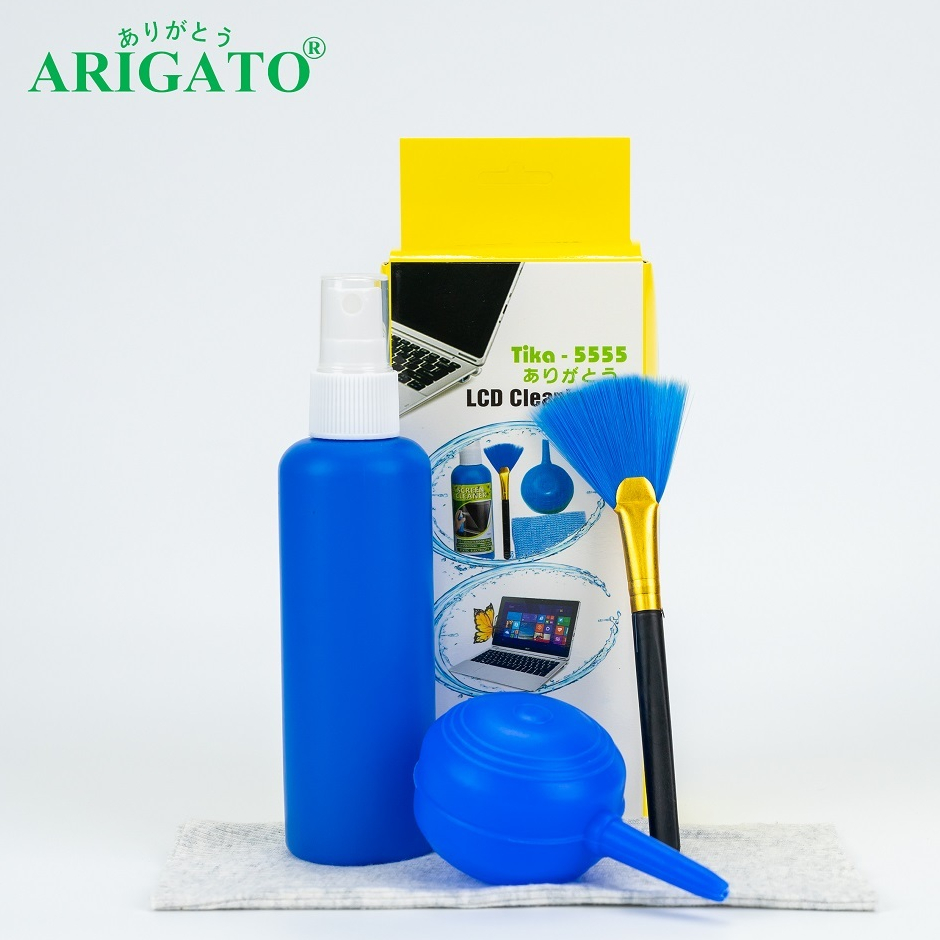 BỘ VỆ SINH LAPTOP - MÀN HÌNH MÁY TÍNH 4 MÓN SENNIKO / TIKA - LCD CLEANING KIT 4 IN 1