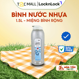  Bình Nước Nhựa LocknLock 1.5Lít Bình Đựng Nước BPA Free An Toàn Thể Thao Trong Suốt P-00097W T2CMall 