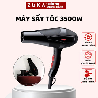 Máy Sấy Tóc 3500w Công Suất Lớn 2 Chiều Nóng Lạnh-Máy Sấy Tạo Kiểu Salon Công Suất Lớn Kèm Đầu Thổi