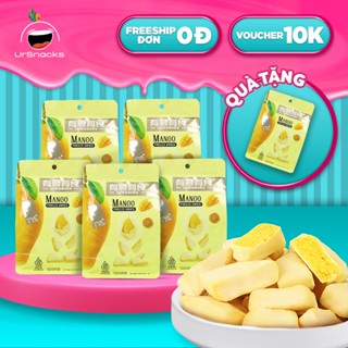 [COMBO 5 GÓI] Xoài, Táo, Thanh Long Sấy Thăng Hoa Ngon Nguyên Chất Đồ Ăn Vặt Văn Phòng