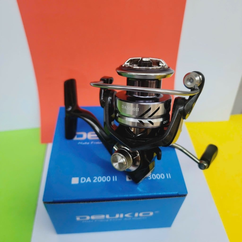 máy đứng câu lure deukio DA, máy câu lure