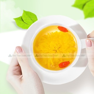 Hoa cúc vàng 100g, trà hoa cúc khô, nguyên bông vàng đẹp, trà hoa cúc vàng, tốt cho sức khoẻ