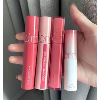   Chính Hãng  Son Tint Juicy Romand Lasting Tint bóng lỳ  sẵn bản cũ - bản mới  