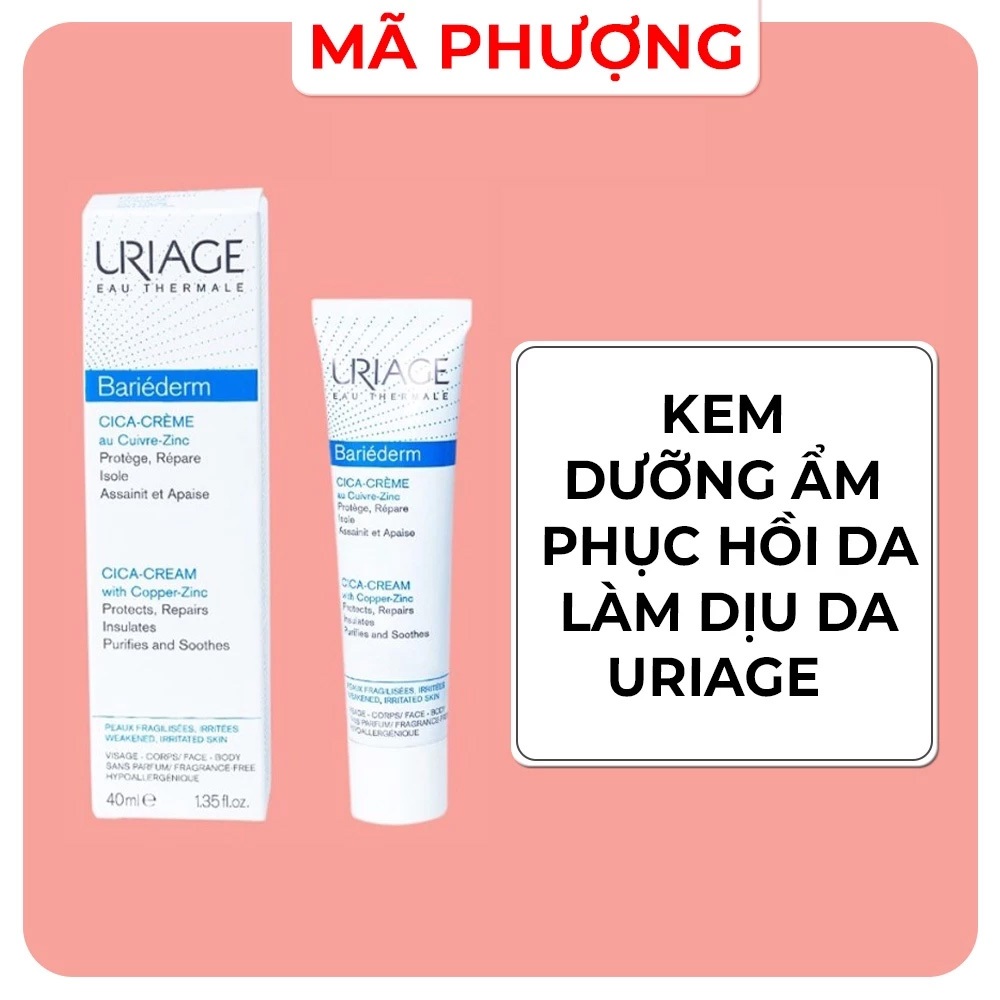 Kem dưỡng ẩm Uriage Cica (40ml)
