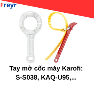 Tay vặn cốc máy lọc nước Karofi S-S038, U03, U05, U95, P95, O-p1310, O07, U10, D52, I55, N69..