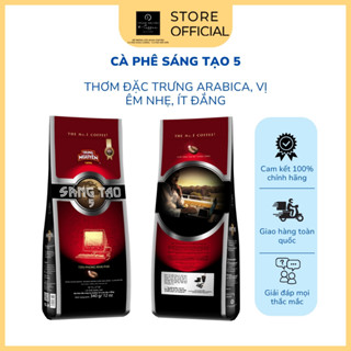 Cà Phê Trung Nguyên Legend Sáng Tạo 5 – Gói 340g – 100% Arabica, Vị Êm Dịu, Hậu Thơm Dài