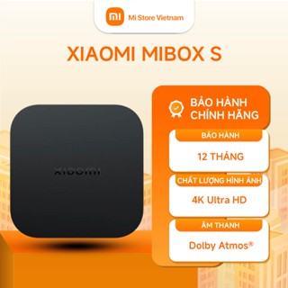 Đầu thu Tivi Xiaomi Mibox S/ MDZ-28-AA/ Đen Chính Hãng BH 12 Tháng