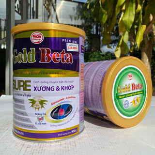   2 HỘP  Sữa Gold Beta Sure 900g - Sữa người già Ngăn ngừa Loãng Xương Tiểu Đường 