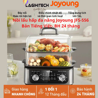 [LIVE] Nồi lẩu hấp đa năng Joyoung JFS-556, Dung tích 16L, Công suất 1600W - Chính hãng BH 24 tháng