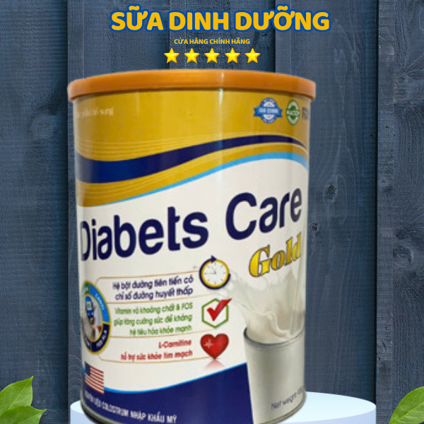 [900g] Sữa Diabets Care Gold - Bổ Sung Dinh Dưỡng Cho Người Tiểu Đường