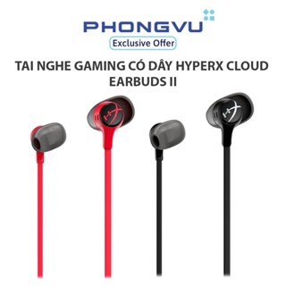 Tai nghe gaming có dây HYPERX CLOUD EARBUDS II - Bảo hành 24 tháng